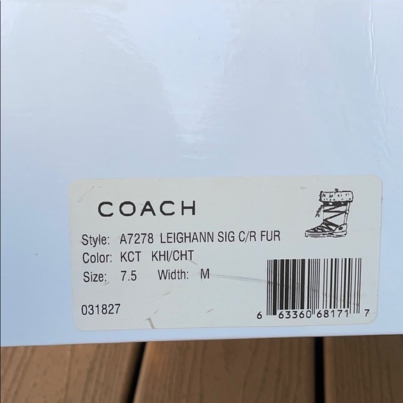 Coach Boots - Picture 9 of 9